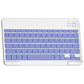 Universal Keyboard 10 Inch Backlit - Bluetooth Keyboard for Tablets - Purple