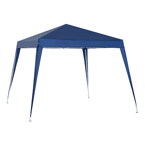 Carpa Pop Up Carpa de Diseño Pop Up para Jardín Camping Fiestas Eventos Acero y Oxford 297x297x250 - Azul