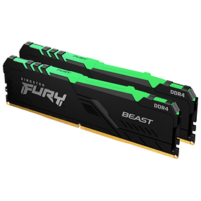 Kingston Technology FURY Beast RGB 32 GB (2x16) DDR4 3200 MHz - RAM Memory