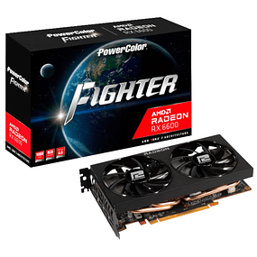 PowerColor Fighter AMD Radeon AXRX 6600 8 GB GDDR6 - Graphic Card