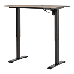 Standing Electric Desk Height Adjustable Office Desk with 4 Smart Auto Memory Keys 120x60x72-116 cm Frame Black