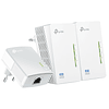 TP-Link TL-WPA4220TKIT PLC Universal Powerline Extender Coverage Wi-Fi AV500, 2 Ethernet Ports