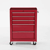 Steel Tool Trolley with 5 drawers and 4 wheels 61.5x33x85 cm