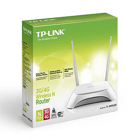 Router Inalámbrico 3G/4G TP-Link TL-MR3420 N