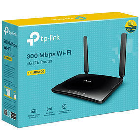 TP-LINK TL-MR6400 Router Inalámbrico 4G LTE WiFi N300