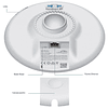 Ubiquiti NBE-M5-16 Nanobeam 16Dbi