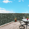 Rollo de 3,1,5 m, cercado Artificial para balcón, cercado de privacidad, pared de jardín al aire libre, planta decorativa verde PE
