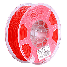 Filamento eSUN 1Kg PLA+ 1.75MM - Rojo