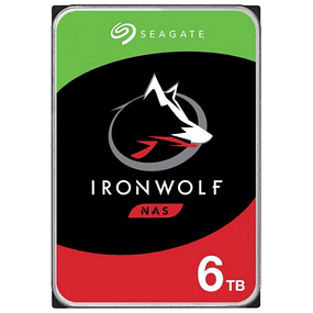 Seagate IronWolf NAS 6TB ATA III 3.5" - Disco rígido