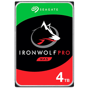 Seagate IronWolf Pro NAS 4TB ATA III 3.5" - Disco rígido
