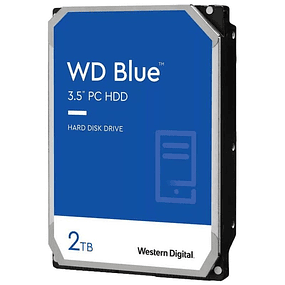Disco rígido WD Blue SATA III de 3,5" de 2 TB