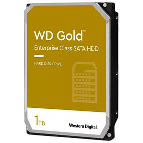 Disco rígido WD Gold SATA III 3,5" de 1 TB