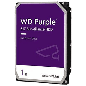 Disco duro WD Purple de 3,5" y 1 TB SATA III