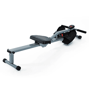 Rowing Machine with LCD Screen for Gym Bodybuilding or Endurance Exercises Maximum Load 100kg 130x47,5x67cm Gray