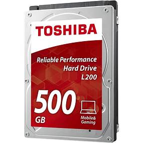 Disco Duro 500GB Toshiba L200 SATA 2.5”