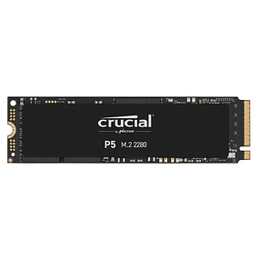 Crucial P5 M.2 250 GB PCIe 3.0 3D NAND NVMe - Disco rígido SSD