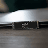 Crucial P5 Plus M.2 500GB PCI Express 4.0 3D NAND NVMe - Disco duro SSD