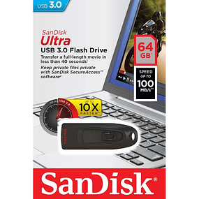 SanDisk Ultra 64GB USB 3.0 Black