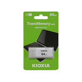 Kioxia TransMemory U202 64 GB USB Blanco