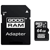 Tarjeta de memoria GoodRAM MicroSDXC 64GB UHS-I + adaptador