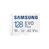Samsung MicroSDXC EVO Plus 2021 128GB Clase 10 UHS-I + Adaptador