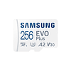 Samsung MicroSDXC EVO Plus 2021 256GB Clase 10 UHS-I + Adaptador