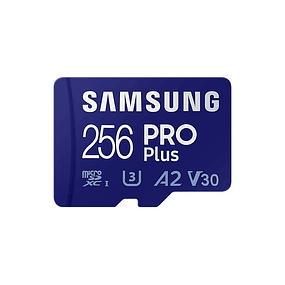 Samsung MicroSDXC PRO Plus 256GB Clase 10 UHS-I + Adaptador