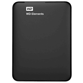 1TB Western Digital Elements 2.5 USB 3.0 External Hard Drive