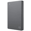 Disco rígido externo 4TB Seagate Basic 2.5 USB 3.2 Gen 1 Prateado