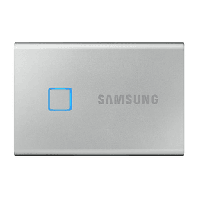 Samsung SSD Portátil T7 Touch 500 GB Plata