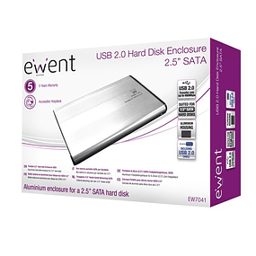 Caixa HDD/SDD 2.5" SATA Ewent EW7041