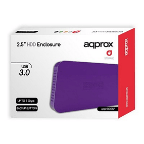 Caixa HDD/SDD 2.5" Approx APPHDD06P