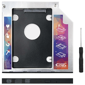 Nanocable Adapter DVD Player to HDD/SSD STA 2.5 9.5mm