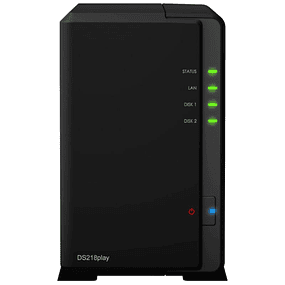 Synology DiskStation DS218play Black - NAS Server