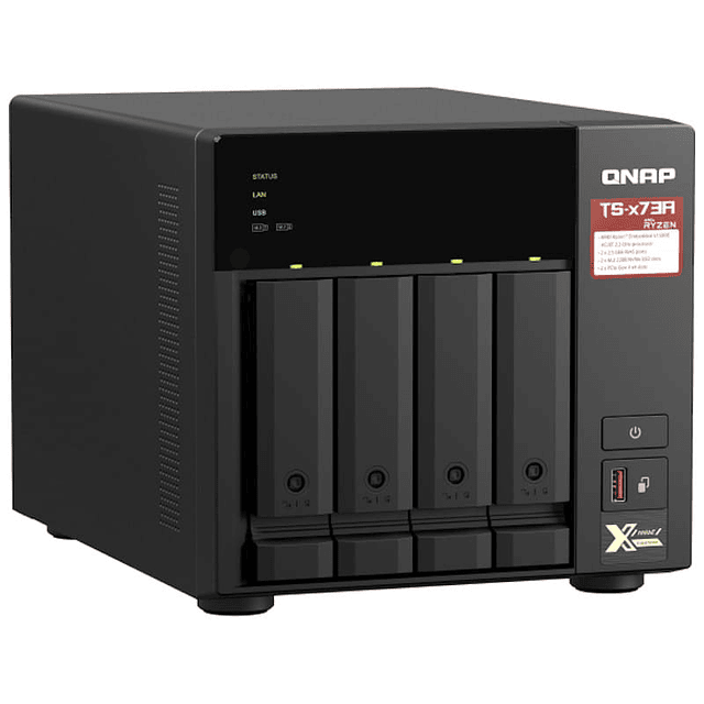 Servidor NAS QNAP TS-473A Negro