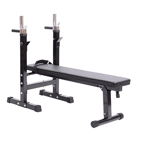Foldable Bodybuilding Bench Bodybuilding Workout Machine Fitness Center Gym 123.6x56x90-111 cm