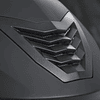 Casco Moto Integral Talla L-59/60cm con Doble Visera Casco Anticolisión con Certificación Europea Unisex Color Negro