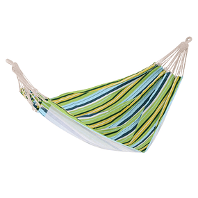 Cotton Hammock Bed for Garden 200x150cm Portable Hanging Hammock Maximum Load 150kg for Camping Pool Multicolor