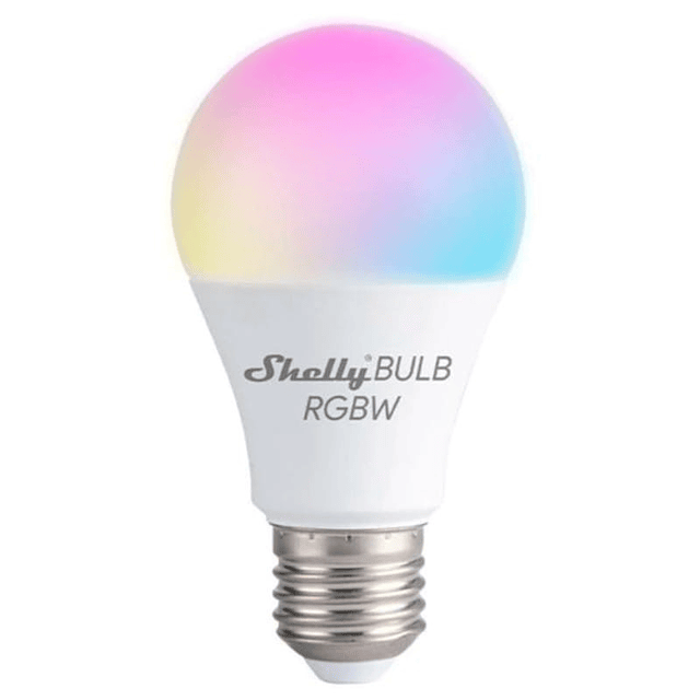 Bombilla Inteligente Shelly Duo RGBW Plug & Play LED WiFi