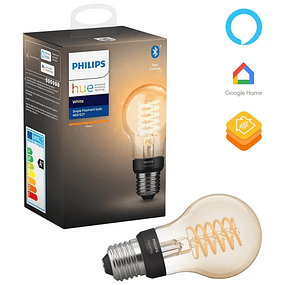 Philips Hue White LED Edison 7W A60 E27 Warm White - Smart Bulb