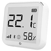 Sensor de Temperatura e Umidade Shelly Plus H&T WiFi Branco