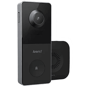 Arenti VBELL1 2K video intercom with doorbell Black