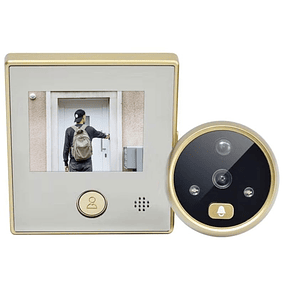 Digital peephole Escam C07 Gold