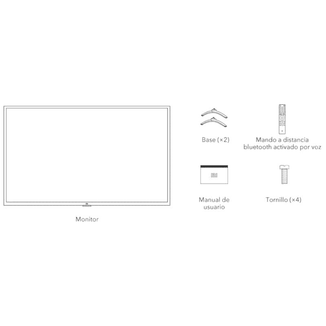Xiaomi Mi LED TV 4A V52R 32" HD Smart TV Android OS - Televisión