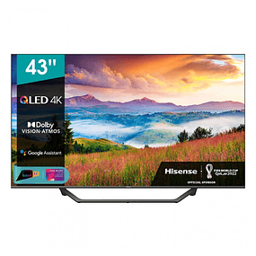 Hisense 43 A7GQ Television QLED 43" 4K UHD Smart TV Wifi Black