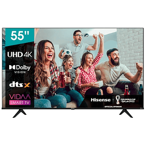 Hisense 55A6BG 55" Ultra HD 4K Smart TV Wifi Preto - Televisão