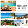 Conjunto de 2 espreguiçadeiras de jardim com almofadas acolchoadas de vime com mesa lateral para piscina ou terraço Carga 160kg 195x60x86 cm de vime Armação de aço Cinza