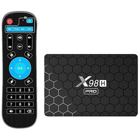 X98H Pro H618 4GB/32GB/Doble Banda/Android 12 - Android TV