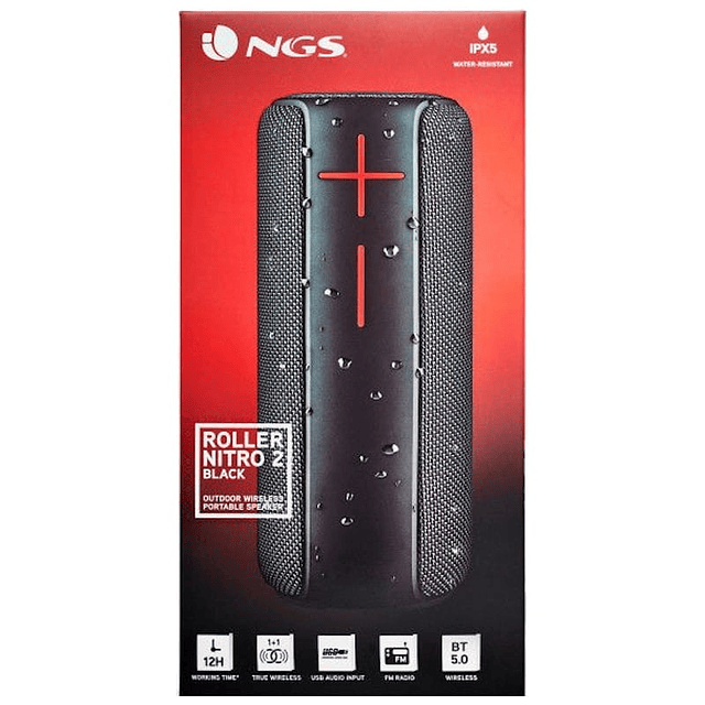 Altavoz Bluetooth portátil NGS Roller Nitro 2