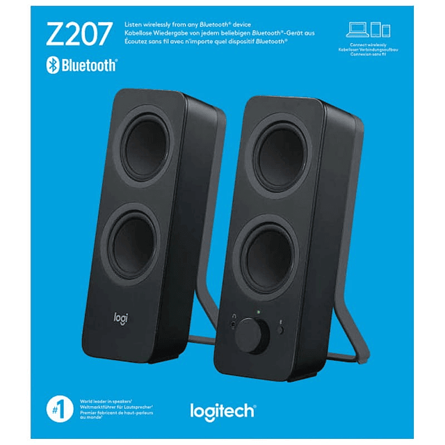 Logitech Z207 Altavoces Negro